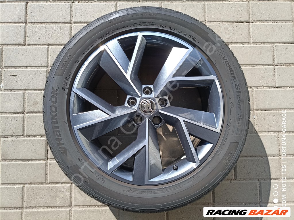 5x112 19" Skoda Kodiak újszerű nyári kerékgarnitúra 4. kép