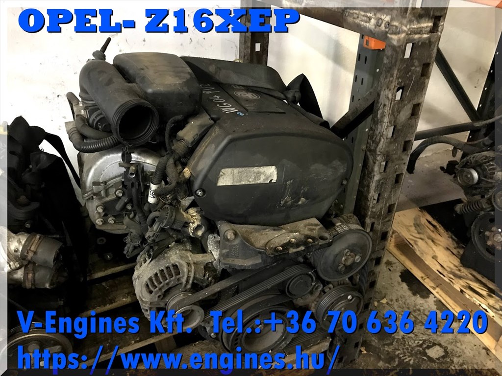 Opel 1,6B, Z16XEP bontott motor  1. kép