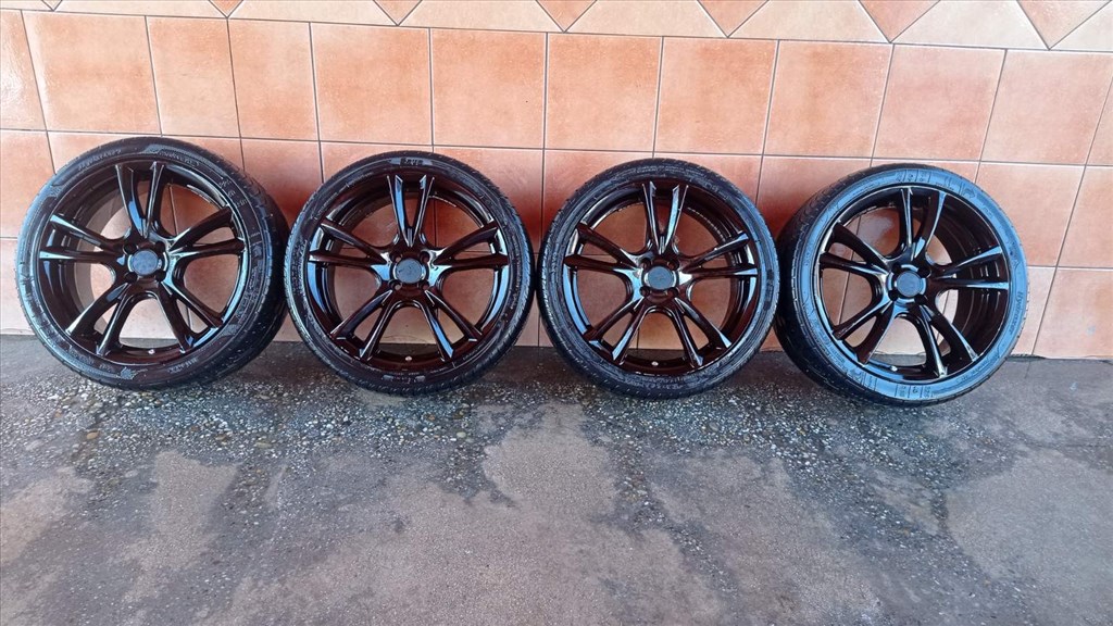 BROCK 18" ALUFELNI 4X100 NYARI 225/40R18 GUMIVAL OLCSÒN!! 1. kép