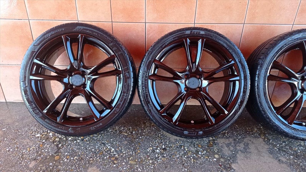BROCK 18" ALUFELNI 4X100 NYARI 225/40R18 GUMIVAL OLCSÒN!! 3. kép