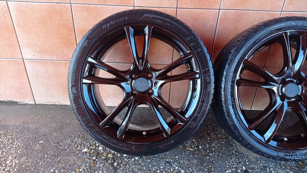 BROCK 18" ALUFELNI 4X100 NYARI 225/40R18 GUMIVAL OLCSÒN!! 4. kép