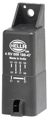 HELLA 4RV 008 188-471 - izzítás vezérlő AUDI SEAT SKODA VW