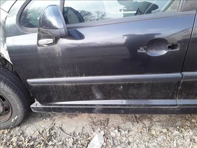 Peugeot 207 Bal Első Ajtó Fekete EXLD
