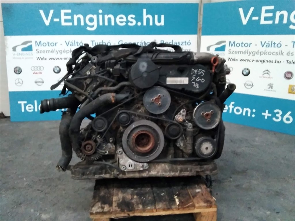 Audi A4 3,0 V6, BKN bontott motor  1. kép