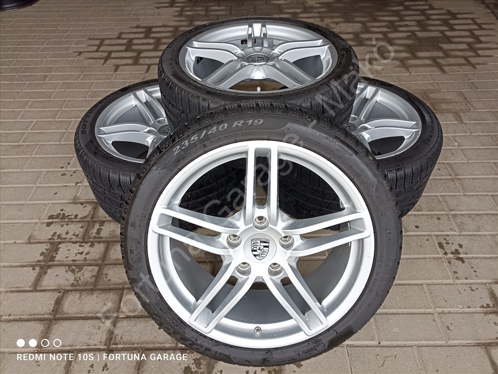 5x130 19" Porsche 911 Carrera 4S használt téli kerékgarnitúra 1. kép
