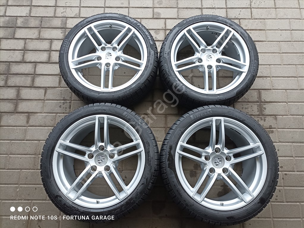 5x130 19" Porsche 911 Carrera 4S használt téli kerékgarnitúra 2. kép