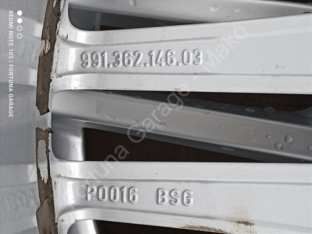 5x130 19" Porsche 911 Carrera 4S használt téli kerékgarnitúra 11. kép