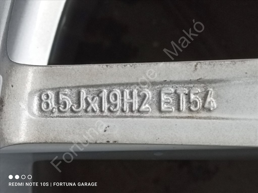 5x130 19" Porsche 911 Carrera 4S használt téli kerékgarnitúra 8. kép