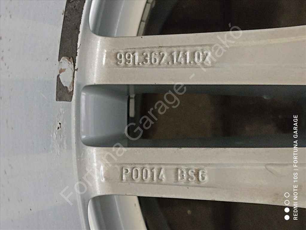 5x130 19" Porsche 911 Carrera 4S használt téli kerékgarnitúra 9. kép