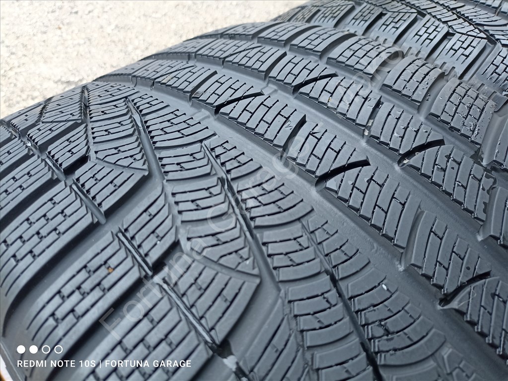 5x130 19" Porsche 911 Carrera 4S használt téli kerékgarnitúra 14. kép