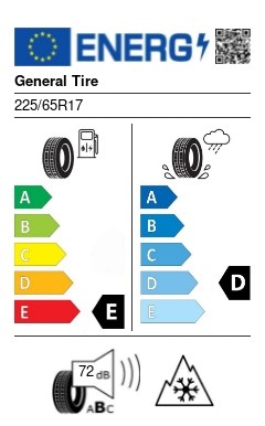 General Tire GRABBEAT3 FR 225/65 R17 102H off road, 4x4, suv nyári gumi 2. kép