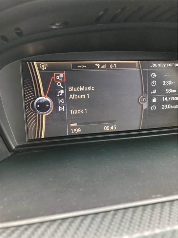 BLUEMUSIC BLUETOOTH AUDIO BMW E81 E82 E90 E91 E60 E61 E63 E64 E89 E84 E70 E71 2. kép