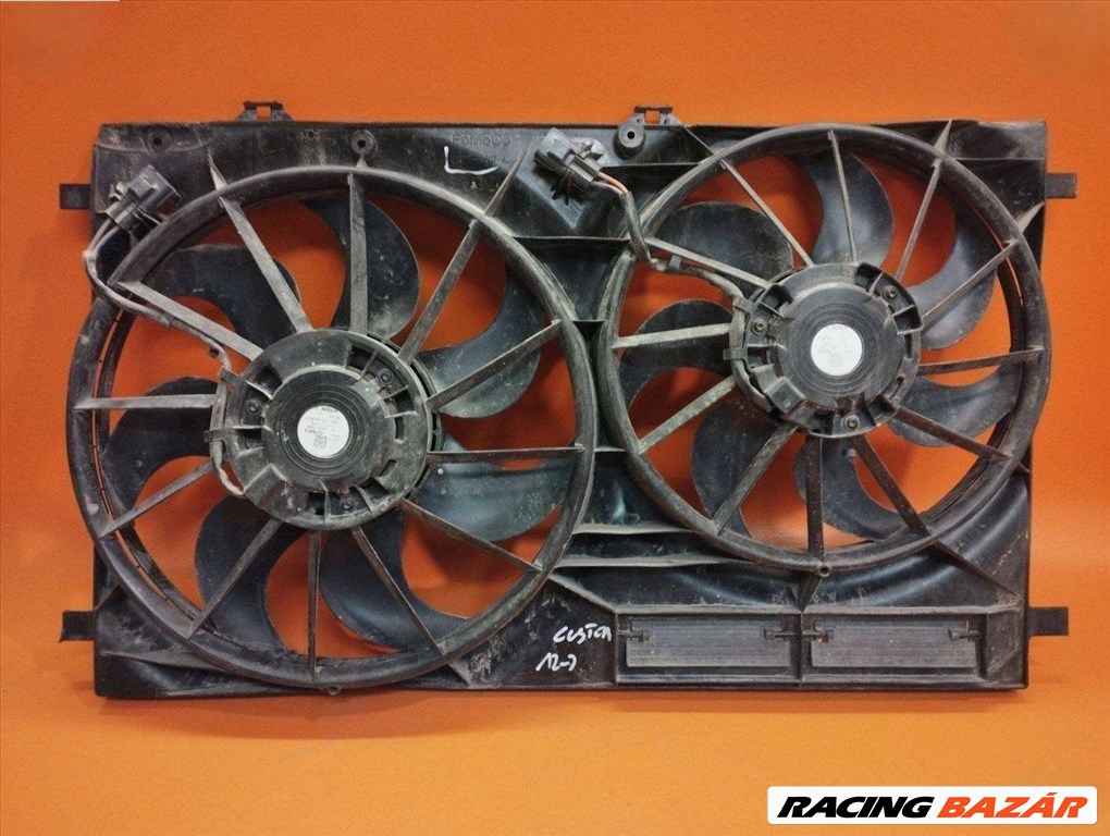 Ford Transit Custom dupla hűtőventilátor gk21-8c607-a (s.50) 1. kép