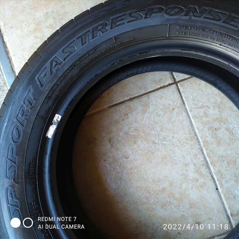  175/65 15" használt Dunlop nyári gumi gumi 4. kép