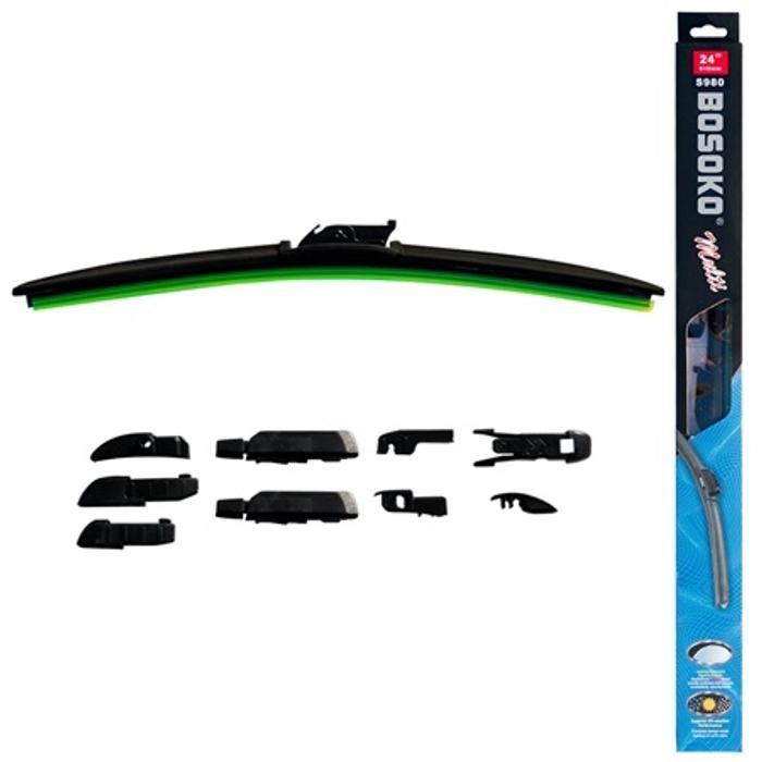 BOSOKO első ablaktörlő lapát 610mm/24" MULTI 1. kép