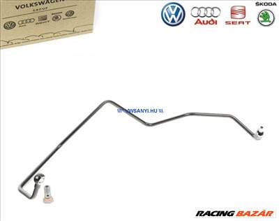 1,9 PDTDI  Turbó fém olajcső    038145771L   Original gyári 