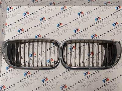 BMW E46 facelift sedan touring króm vese hûtőrács grill - fülhiányos