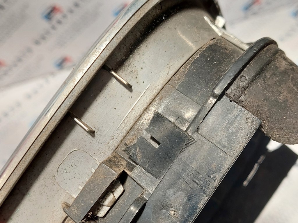 BMW E46 facelift sedan touring króm vese hûtõrács grill - fülhiányos 6. kép