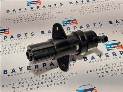 BMW E81 E82 E87 E88 X3 első gyári új lámpamosó fényszórómosó spriccni fúvóka ház