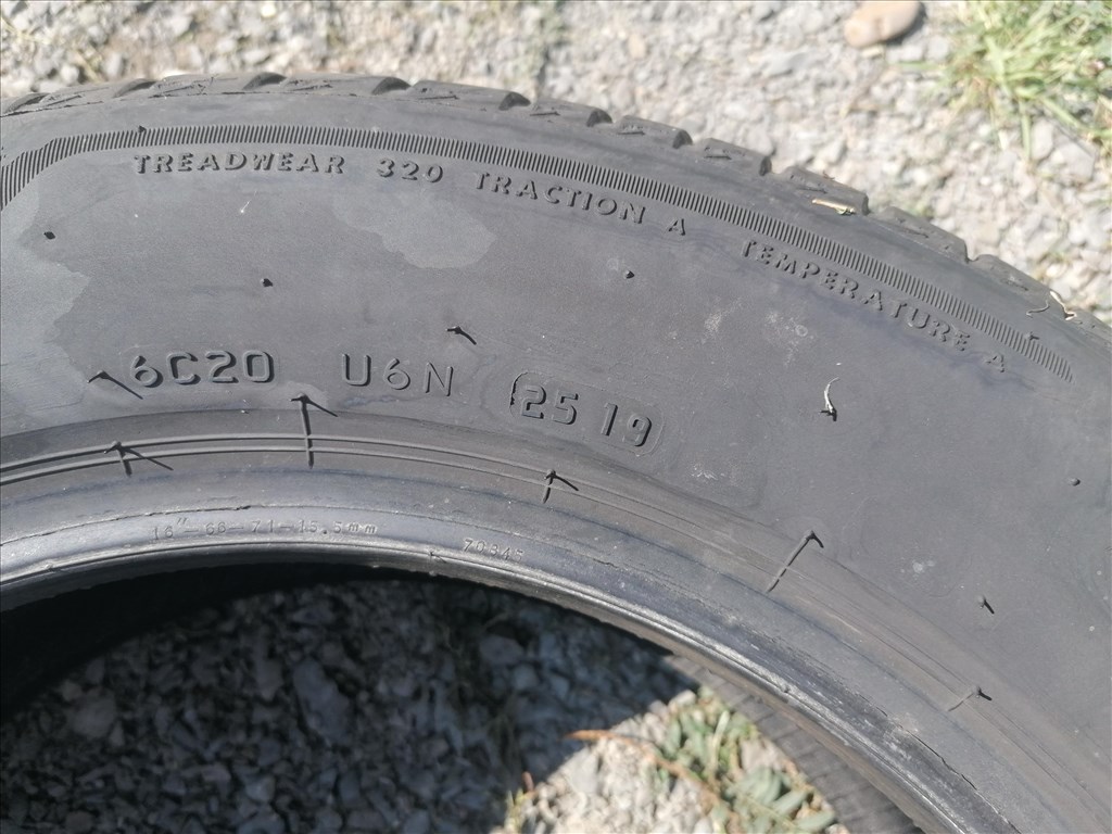  205/6016" használt Bridgestone nyári gumi gumi 4. kép