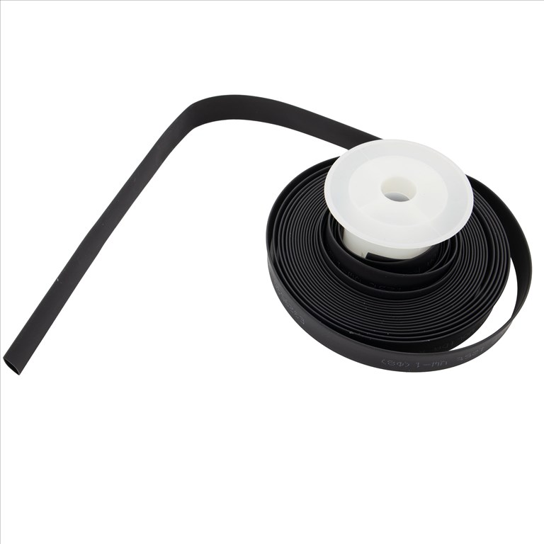 Lincos Zsugorcső tekercs ø8mm, fekete, 5m - AST-3327 1. kép