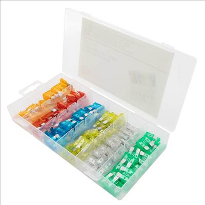 Lincos Szabványos autóbiztosíték készlet, 120db - AST-3401