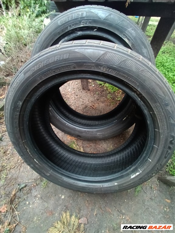 2db 215/50 R18 92W használt Falken Azenis FK453CC nyári gumi. 1. kép