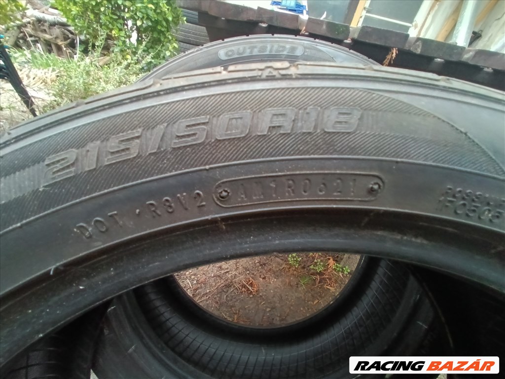 2db 215/50 R18 92W használt Falken Azenis FK453CC nyári gumi. 4. kép