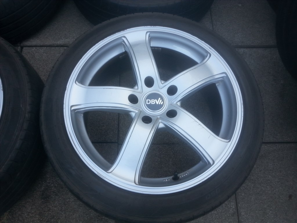 18" BMW alufelni, rajta 225/45 Dunlop SP Sport Maxx nyári gumi  1. kép