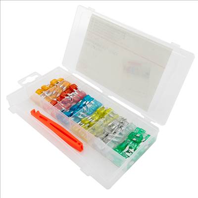 Lincos Mini autóbiztosíték készlet, 121db - AST-3407