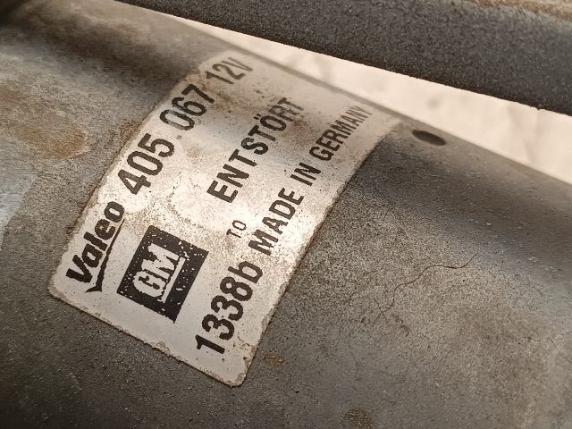 OPEL CORSA D Első Ablaktörlő Szerkezet Motorral 4. kép