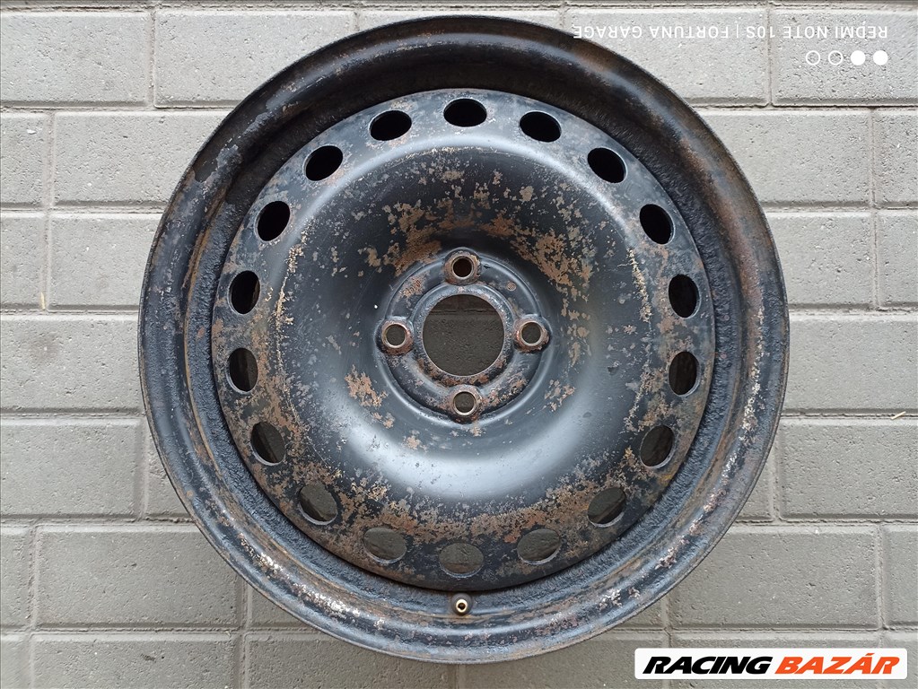 4x100 16" Renault használt lemezfelni garnitúra (593) 4. kép