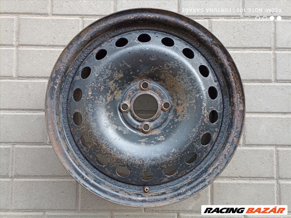 4x100 16" Renault használt lemezfelni garnitúra (593) 6. kép