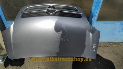 Opel Meriva A géptető - motorháztető. Z163, hibás. Hűtőrács nélkül