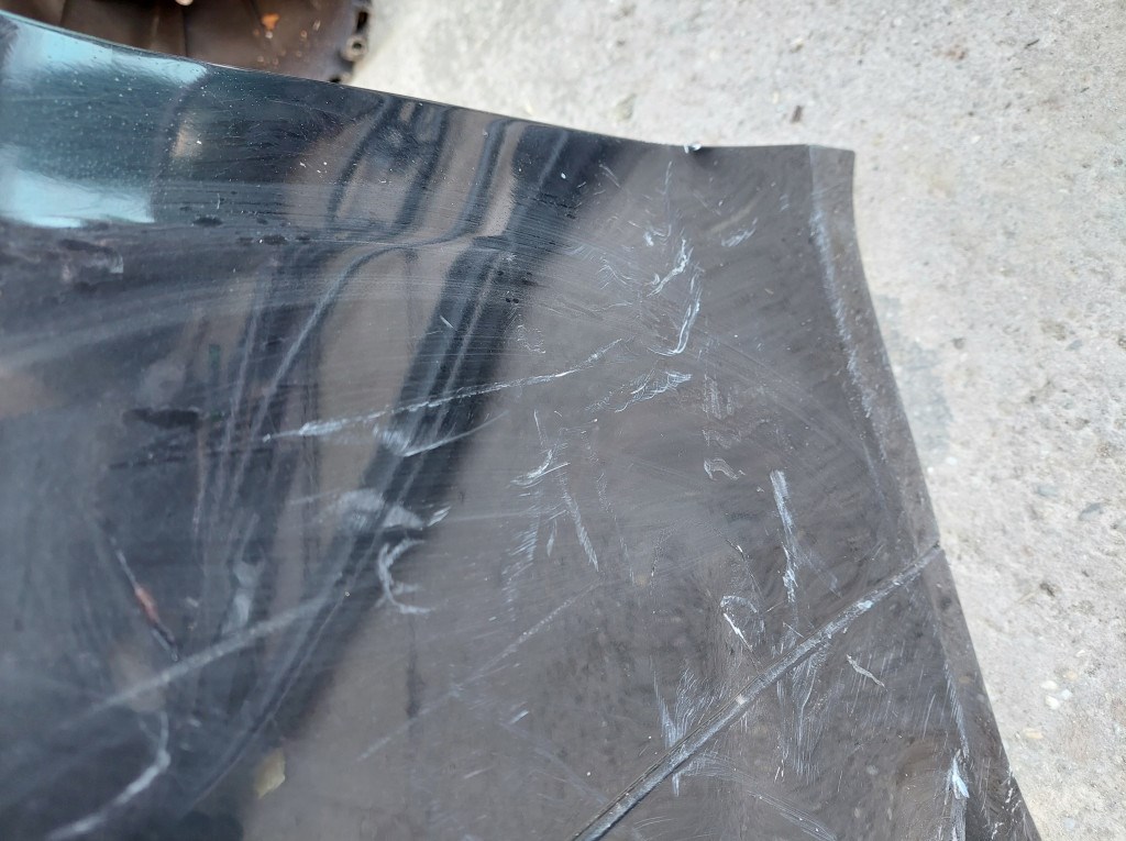 BMW E90 fekete black sapphire hátsó gyári PDC-s hátsó lökhárító 8. kép