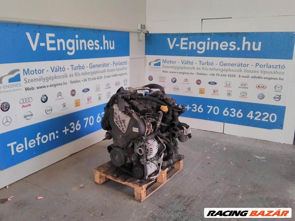 Renault 1,9DCI, F9QP872 bontott motor  2. kép