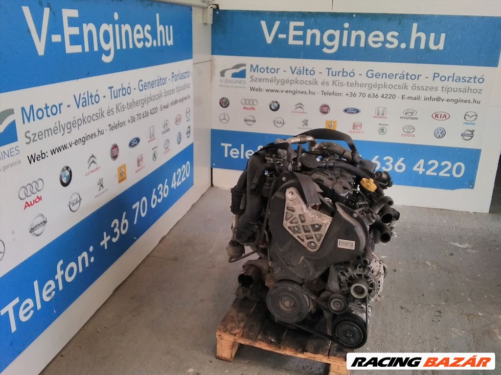 Renault 1,9DCI, F9QP872 bontott motor  3. kép