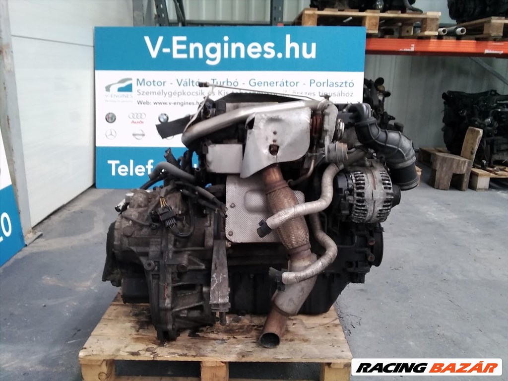 Opel 2,0D, Y20DTH bontott motor  3. kép