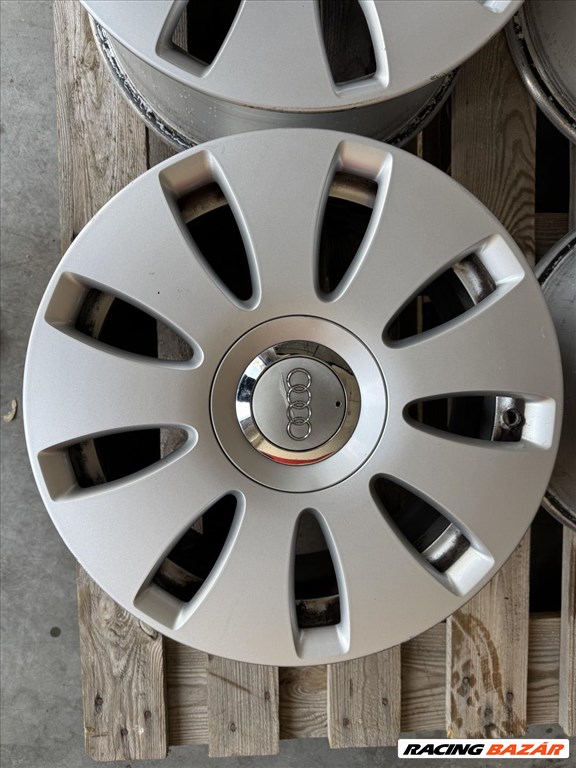 R16 5x112 Original Audi 7J ET42 OE 8E0601025AE GYári felnik alufelnik 2. kép