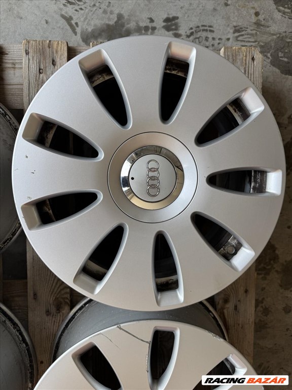 R16 5x112 Original Audi 7J ET42 OE 8E0601025AE GYári felnik alufelnik 4. kép
