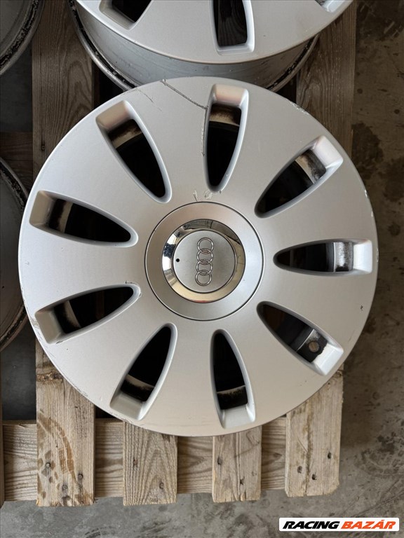 R16 5x112 Original Audi 7J ET42 OE 8E0601025AE GYári felnik alufelnik 5. kép