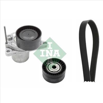 Renault Espace V/Fluence/Kadjar/Koleos II/Scenic III-IV/Megane III-IV/Talisman/Trafic III 1.6dci hosszbordászíj szett 7PK1675 INA