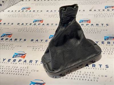 BMW E39 fekete bőr automata váltós váltószoknya váltó szoknya zsák