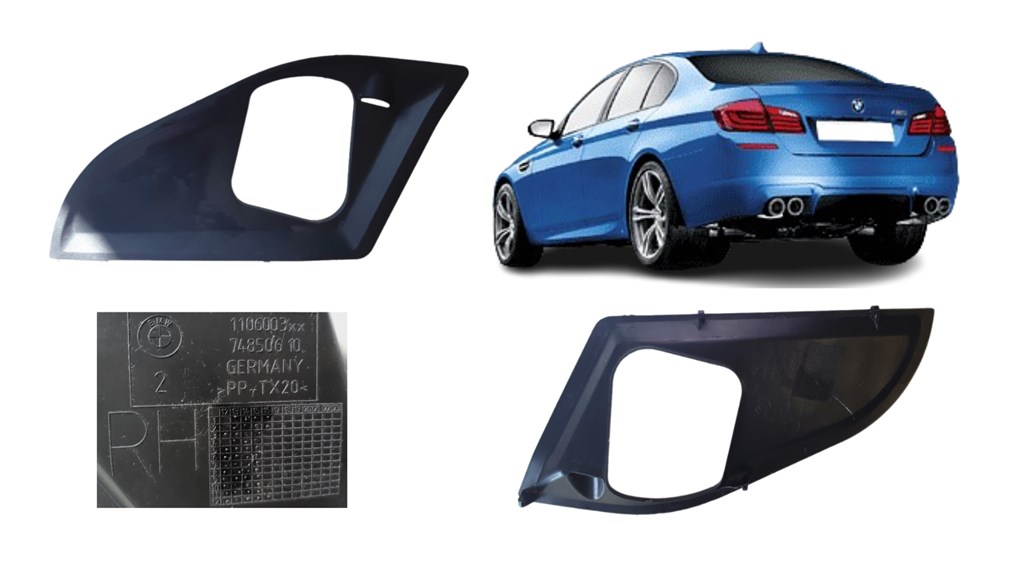 BMW  5 F10, F11 gyári  jobb első motortérben védőburkolat 1106003xx74856 1. kép