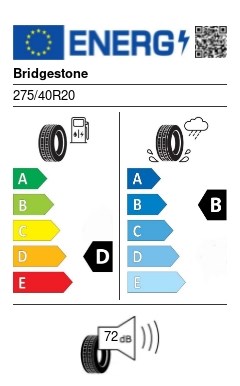 Bridgestone D-Sport XL RFT* 275/40 R20 106W off road, 4x4, suv nyári gumi 2. kép