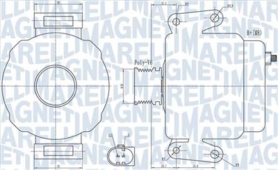 MAGNETI MARELLI 063732007010 - generátor AUDI