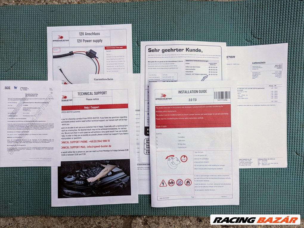 Volkswagen Golf VII GTI CTRs tuningbox chiptuning 2.0 TSI Golf GTI stb. 4. kép