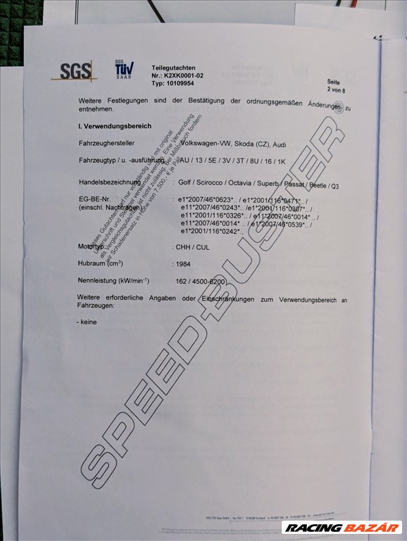 Volkswagen Golf VII GTI CTRs tuningbox chiptuning 2.0 TSI Golf GTI stb. 6. kép