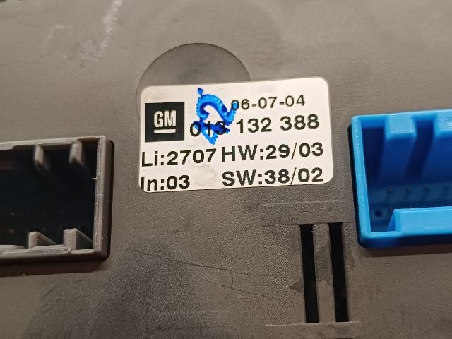 OPEL MERIVA A Fűtéskapcsoló (digit klímás) 3. kép
