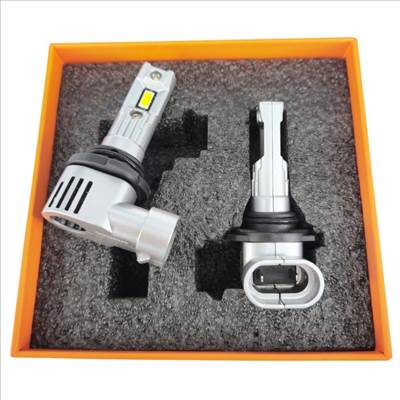 H10 LED izzó 9145 6500K M6S Jégfehér - Hideg fehér 7535 CSP LED CANBUS 12V 3100lm✔️